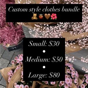 Custom Style Clothes Bundle